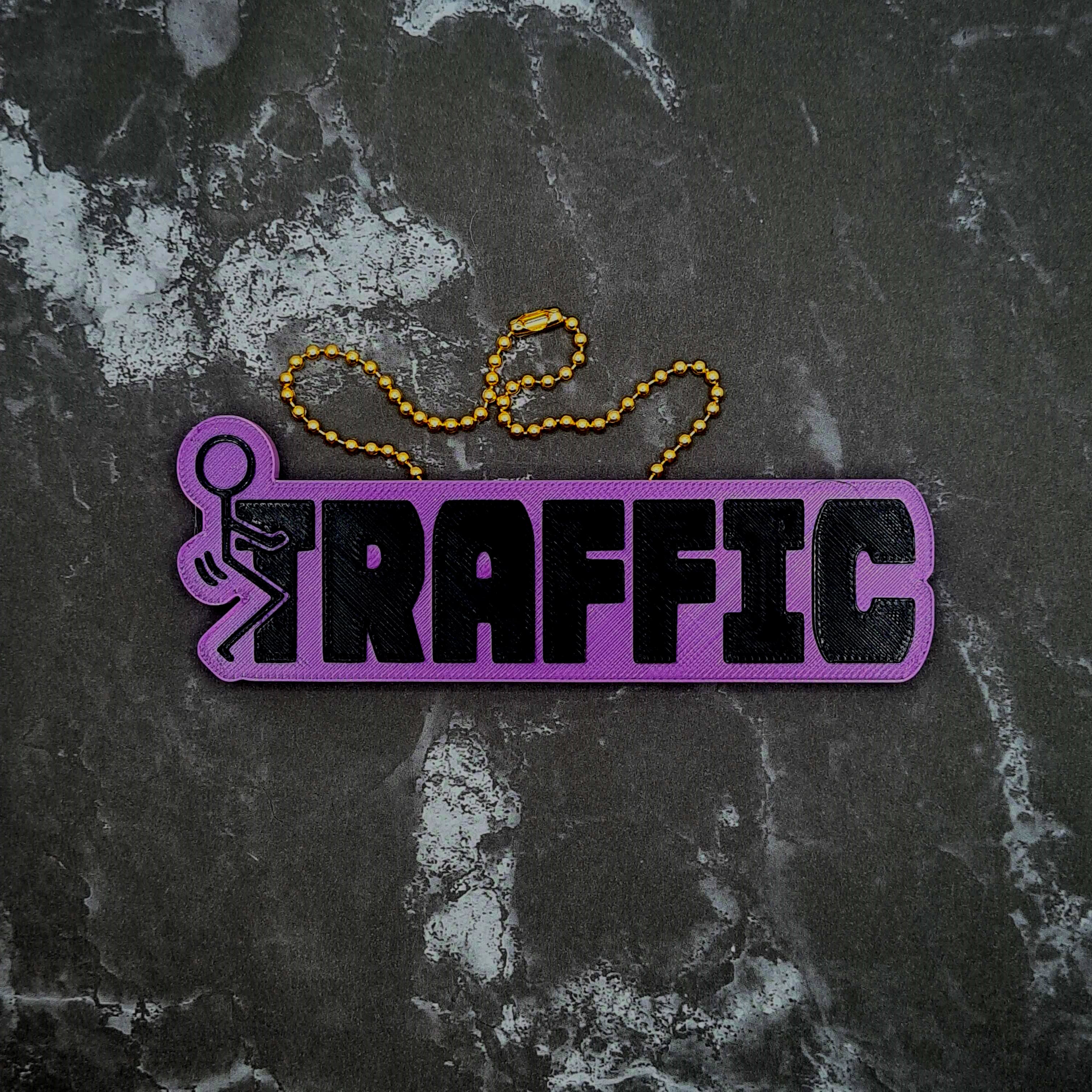Fuck Traffic Charm 3d model