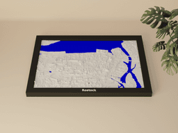 Rostock, Germany - 3D Miniature 3d model