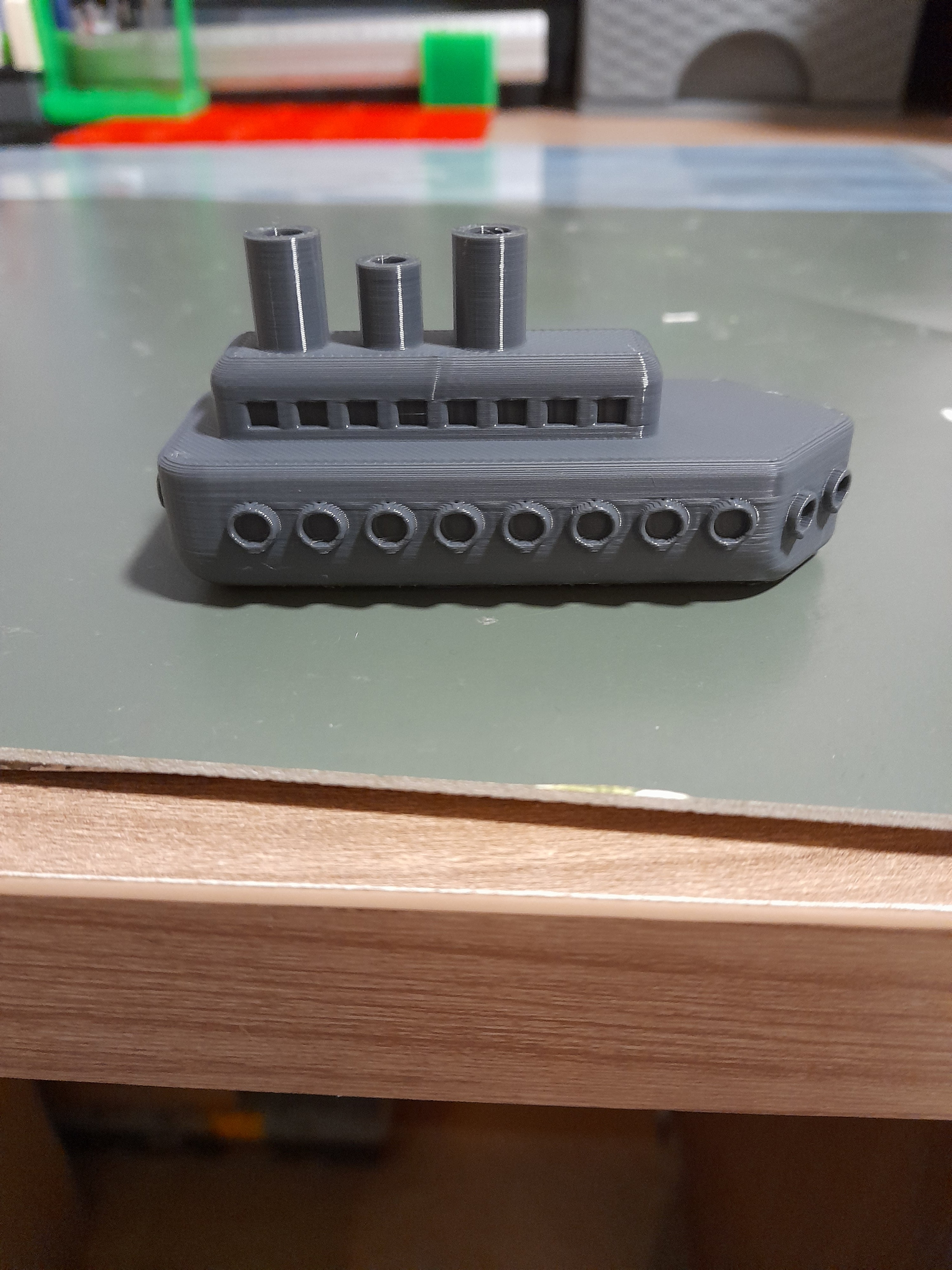 cute little boat 3d model