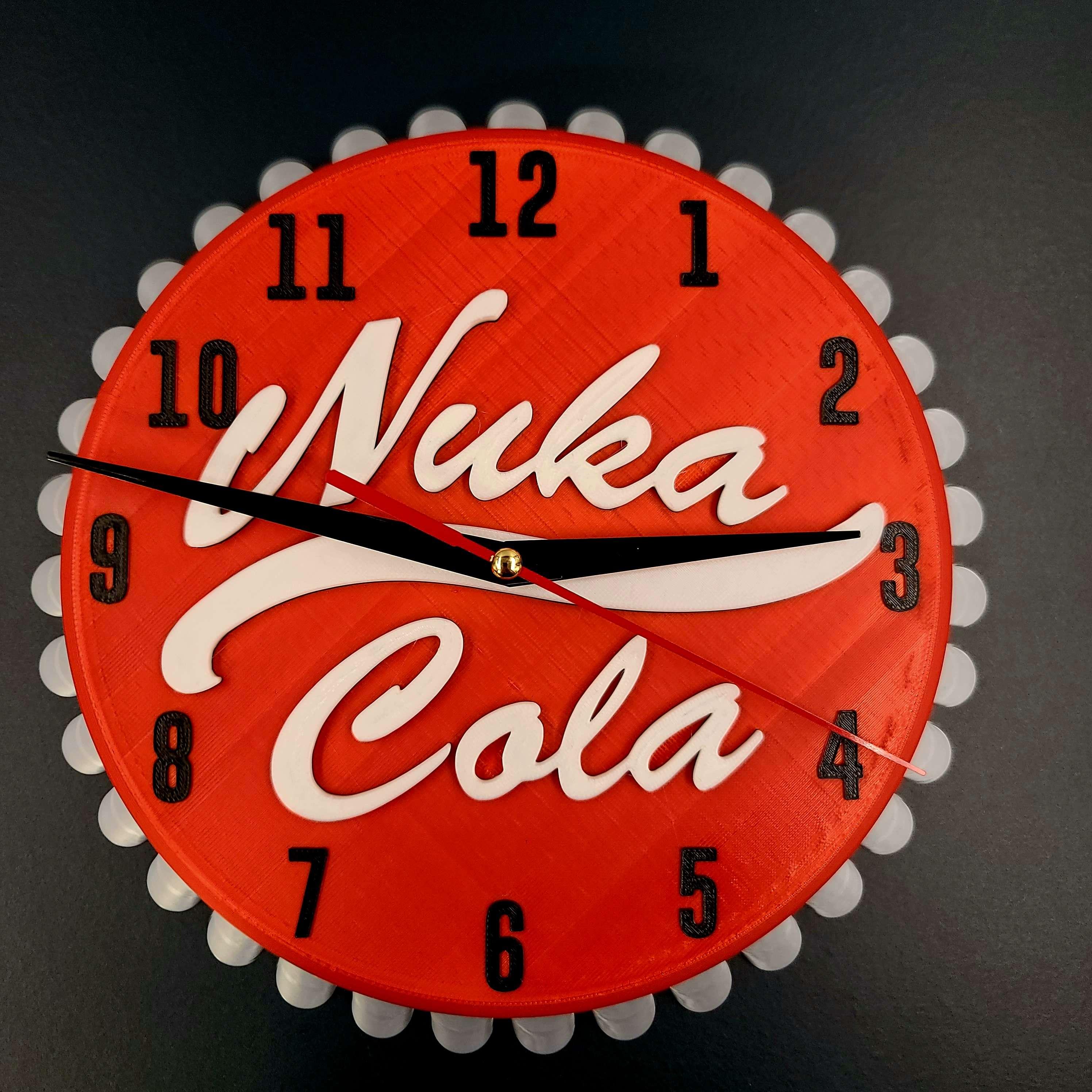 Nuka Cola Clock - Fan Art 3d model