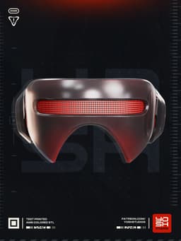 Rivals Cyclops Visor 3D Printer STL file 3d model