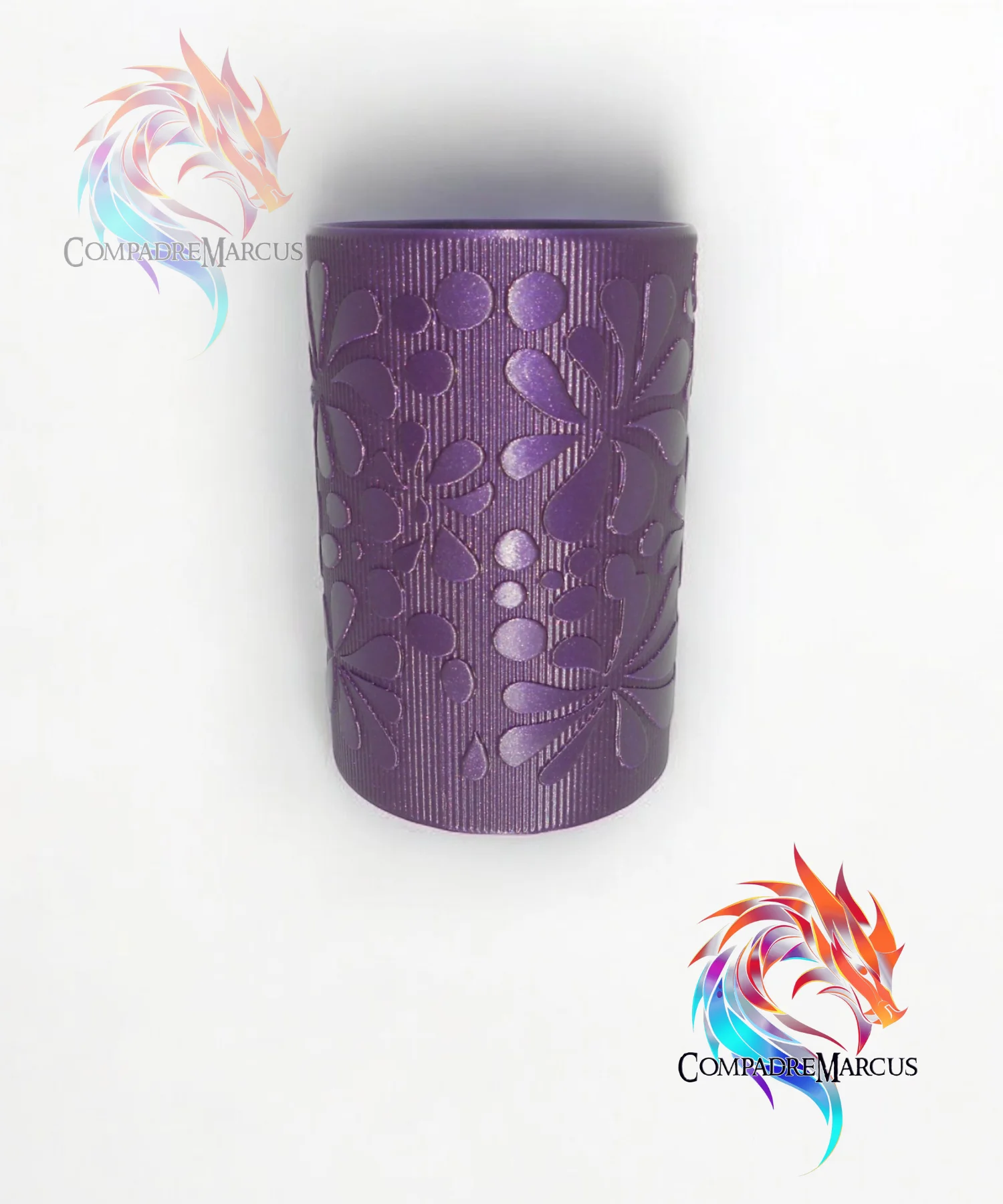 Petal and circle shapes Vase 3d model