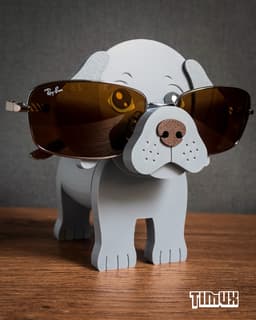 WEIMARANER GLASSES HOLDER 3d model