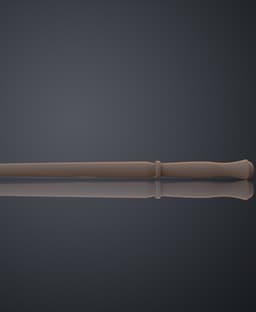 Molly Weasley's Wand - Harry Potter 3d model