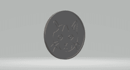 Cat coaster.stl 3d model