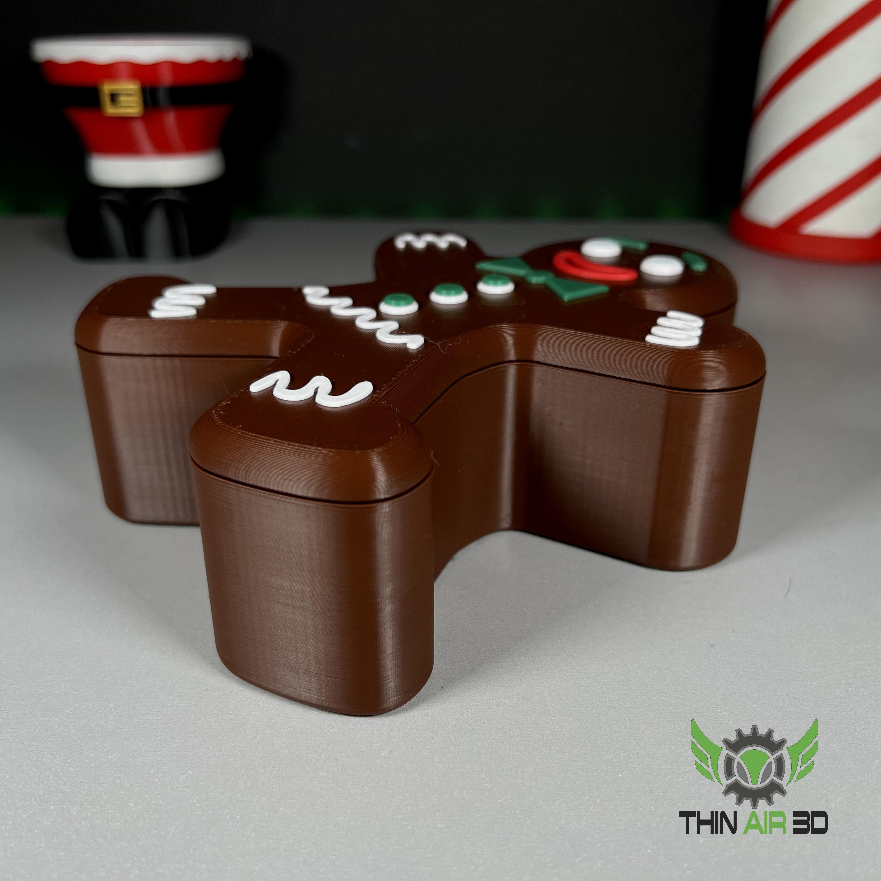 Gingerbread Man Candy Dish 3d model