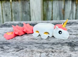Magical Heart Unicorn 3d model