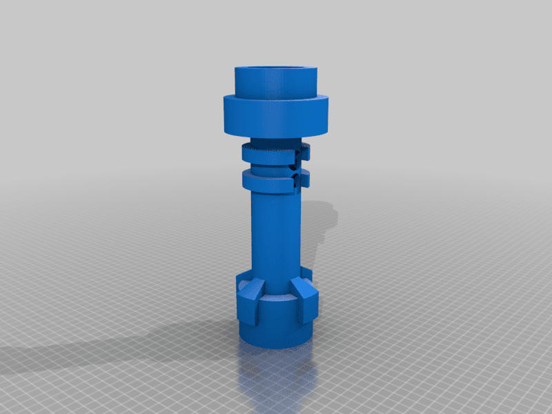 Lifesized Lego Lightsaber Hilt 3d model