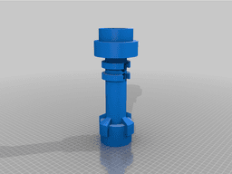 Lifesized Lego Lightsaber Hilt 3d model