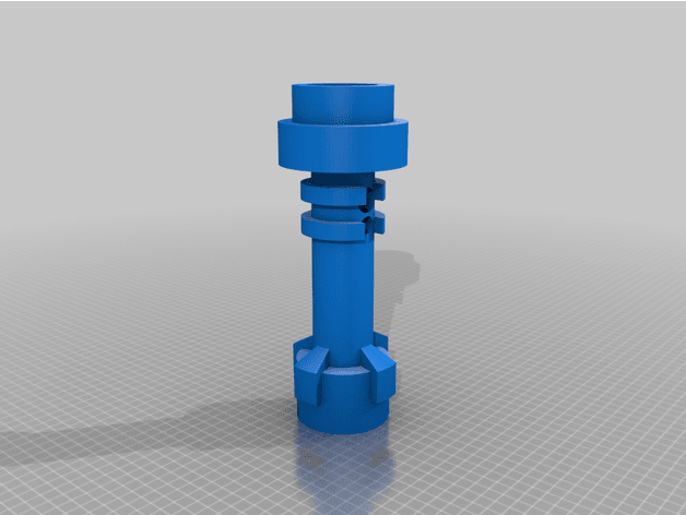 Lifesized Lego Lightsaber Hilt 3d model