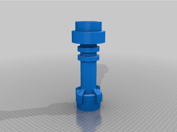 Lifesized Lego Lightsaber Hilt 3d model