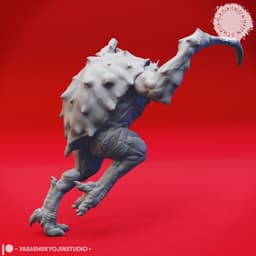 Hook Horror Clan - Tabletop Miniatures (Pre-Supported) 3d model