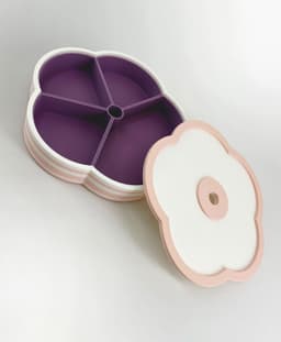 Ume L40 Stacking Containers Bathroom Organizers Cherry Blossom 3d model