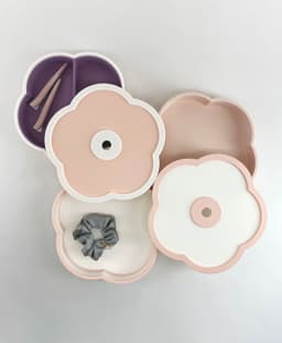 Ume L40 Stacking Containers Bathroom Organizers Cherry Blossom 3d model
