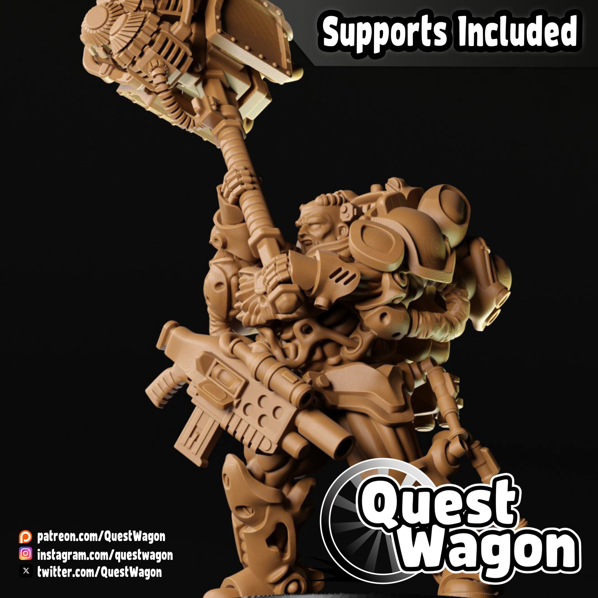 Hammer Commander 3d model