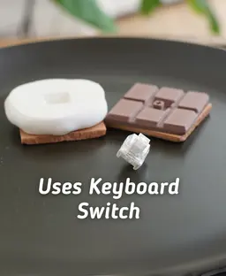S'more Clicker - Ludo toy - Fidget toy 3d model