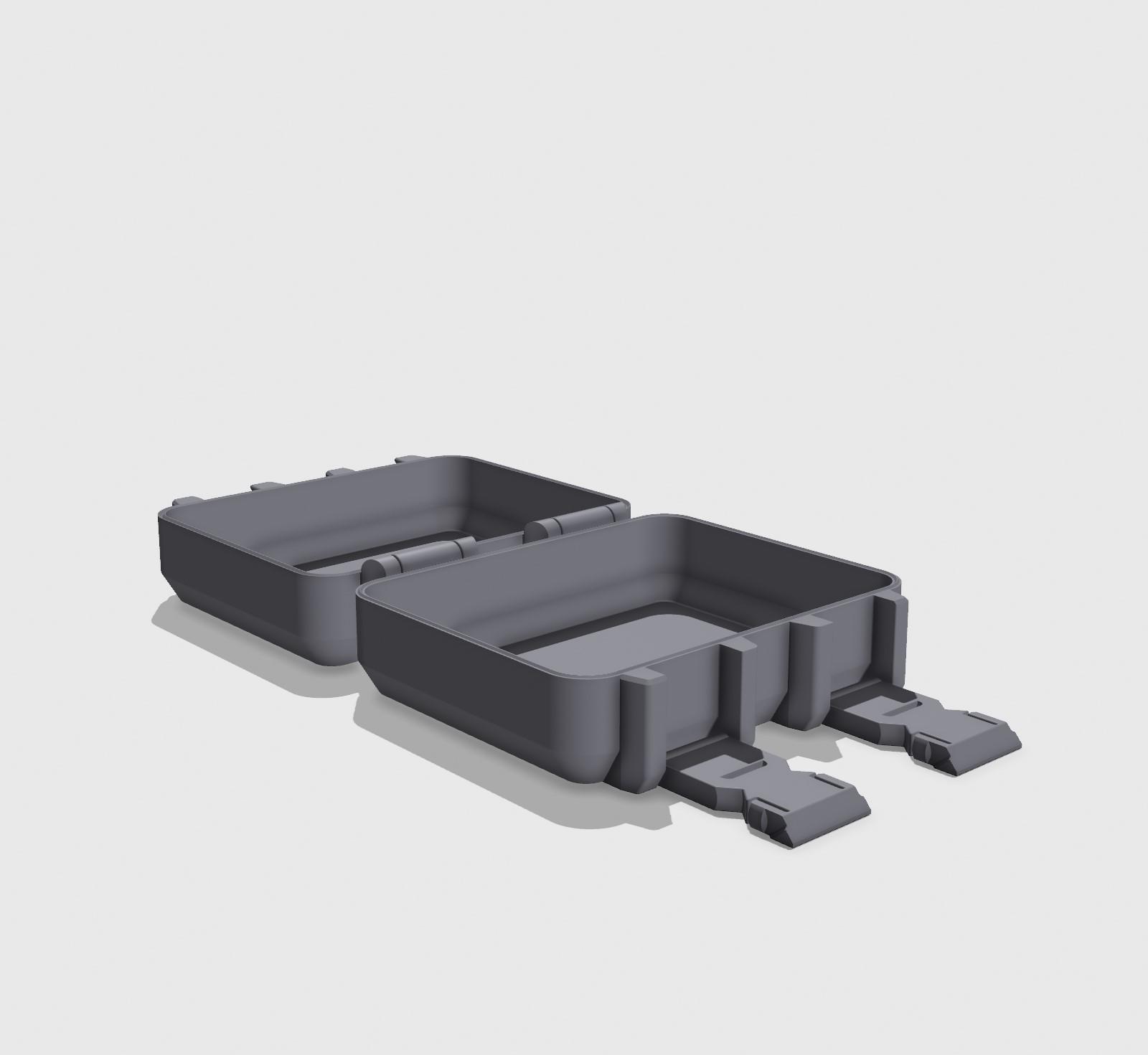 Boxes Print in place 3d model