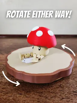 Log Turntable!! 3d model