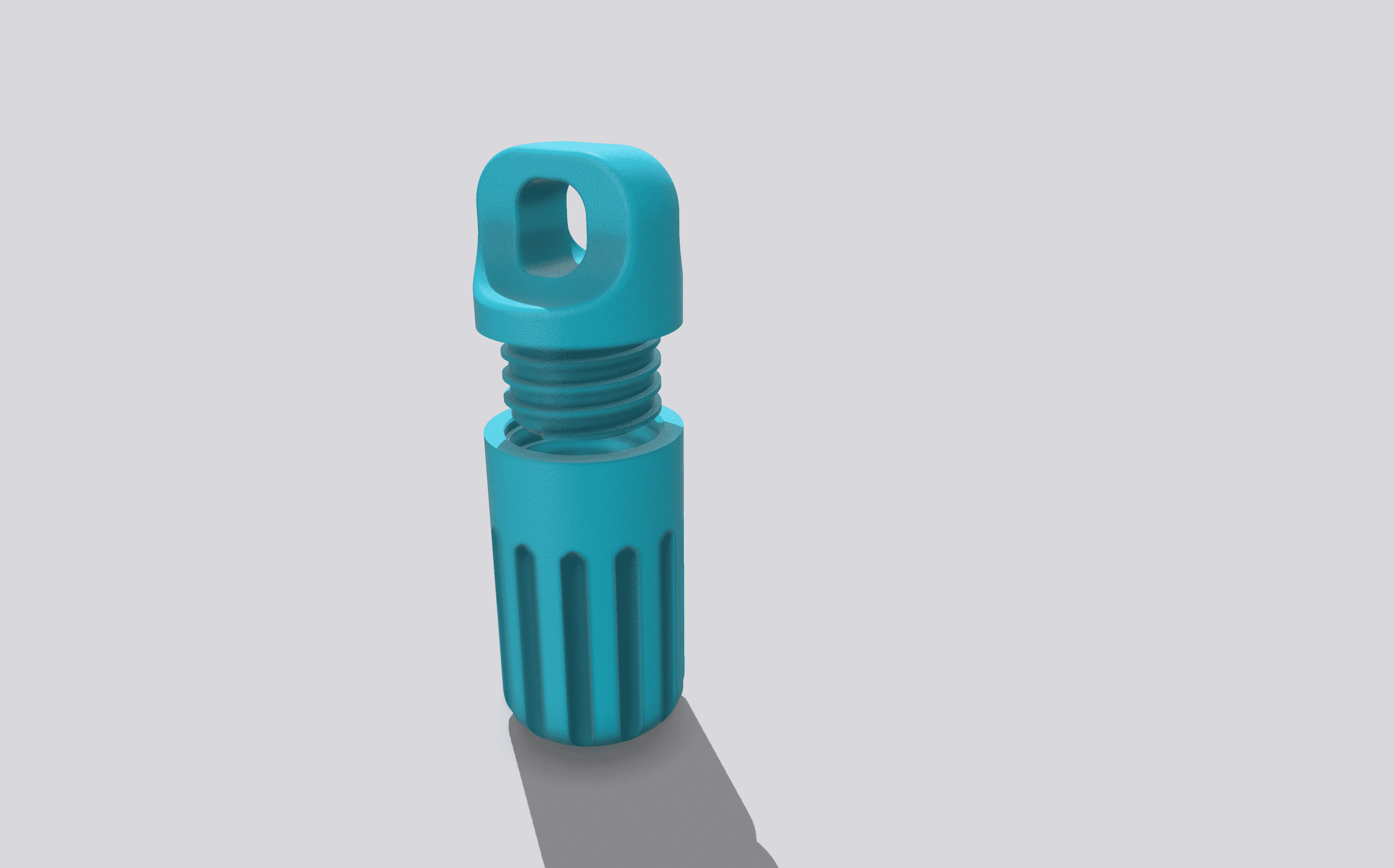 Small container for keychain 3d model