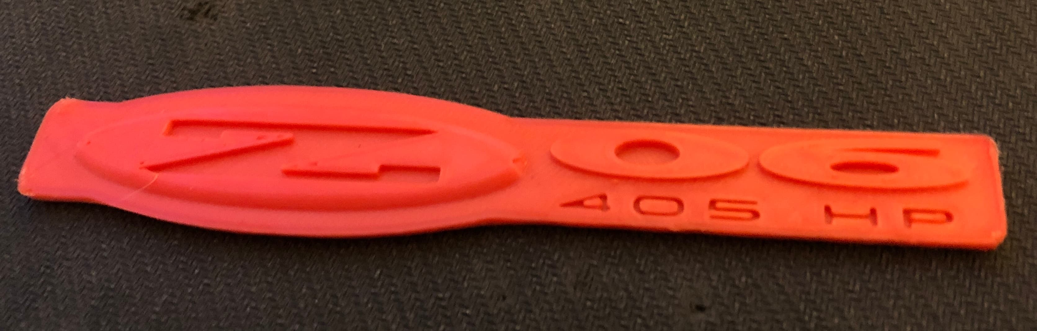 Z06 Badge.stl 3d model