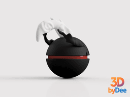 Darkrai Pokeball.3mf 3d model