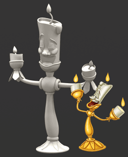 Lumière from Beauty and the Beast - fan art