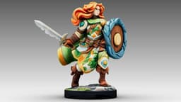 Emberblade Warrior 3d model