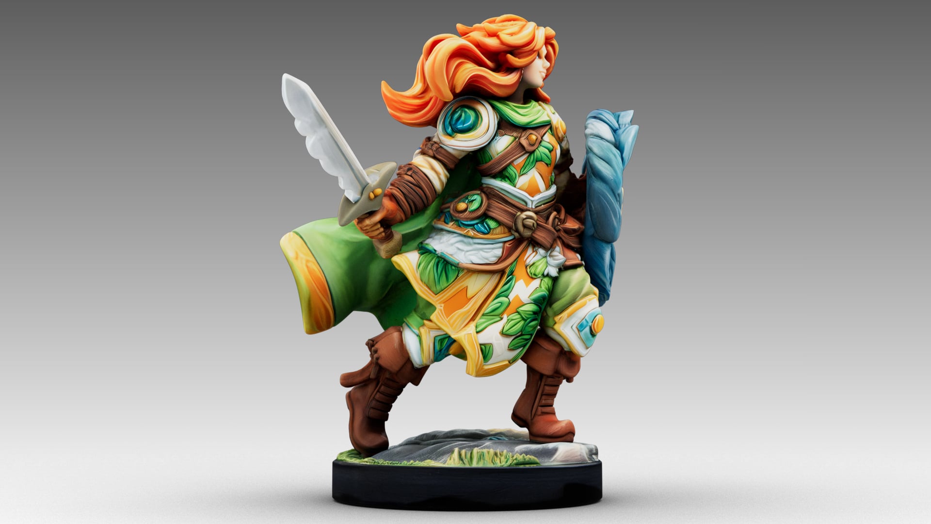 Emberblade Warrior 3d model