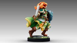 Emberblade Warrior 3d model
