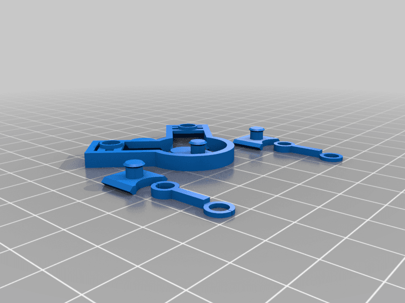 V-Twin Extruder Visualizer, alternative tab sizes 3d model