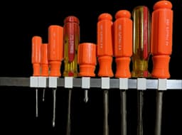 Screwdriver holder rail 3d model