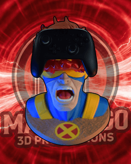 Cyclops - Heads of Power - Bust - Gaming Stand 3d model