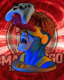 Cyclops - Heads of Power - Bust - Gaming Stand 3d model