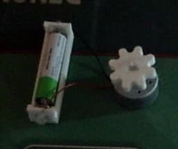 Car with motor mount 3d model