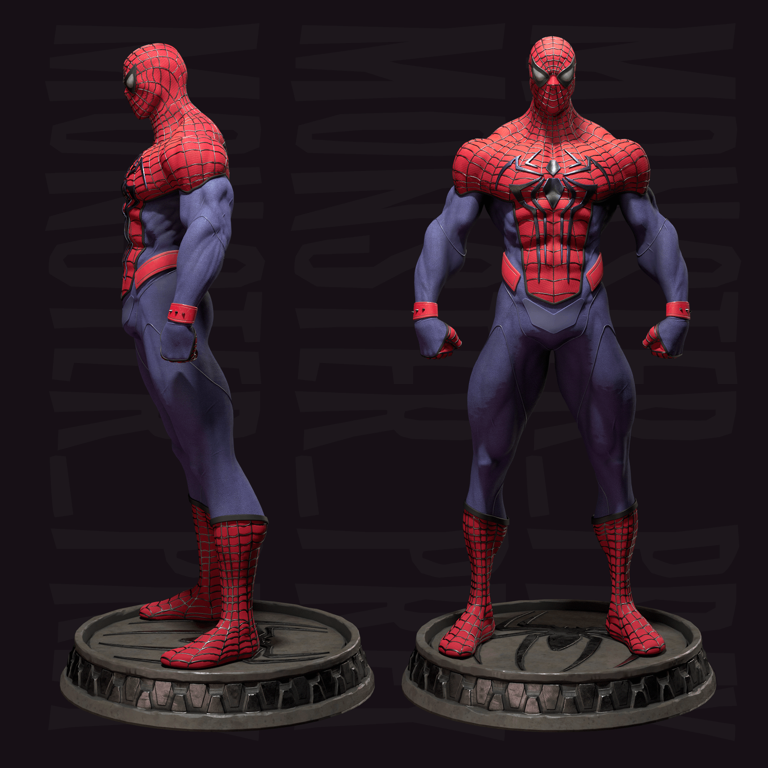 Spiderman FREE 3D Print model 3d model