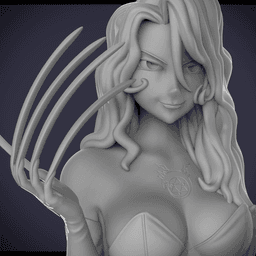 Lust Bust -Stylized (Fullmetal Alchemist Brotherhood) 3d model