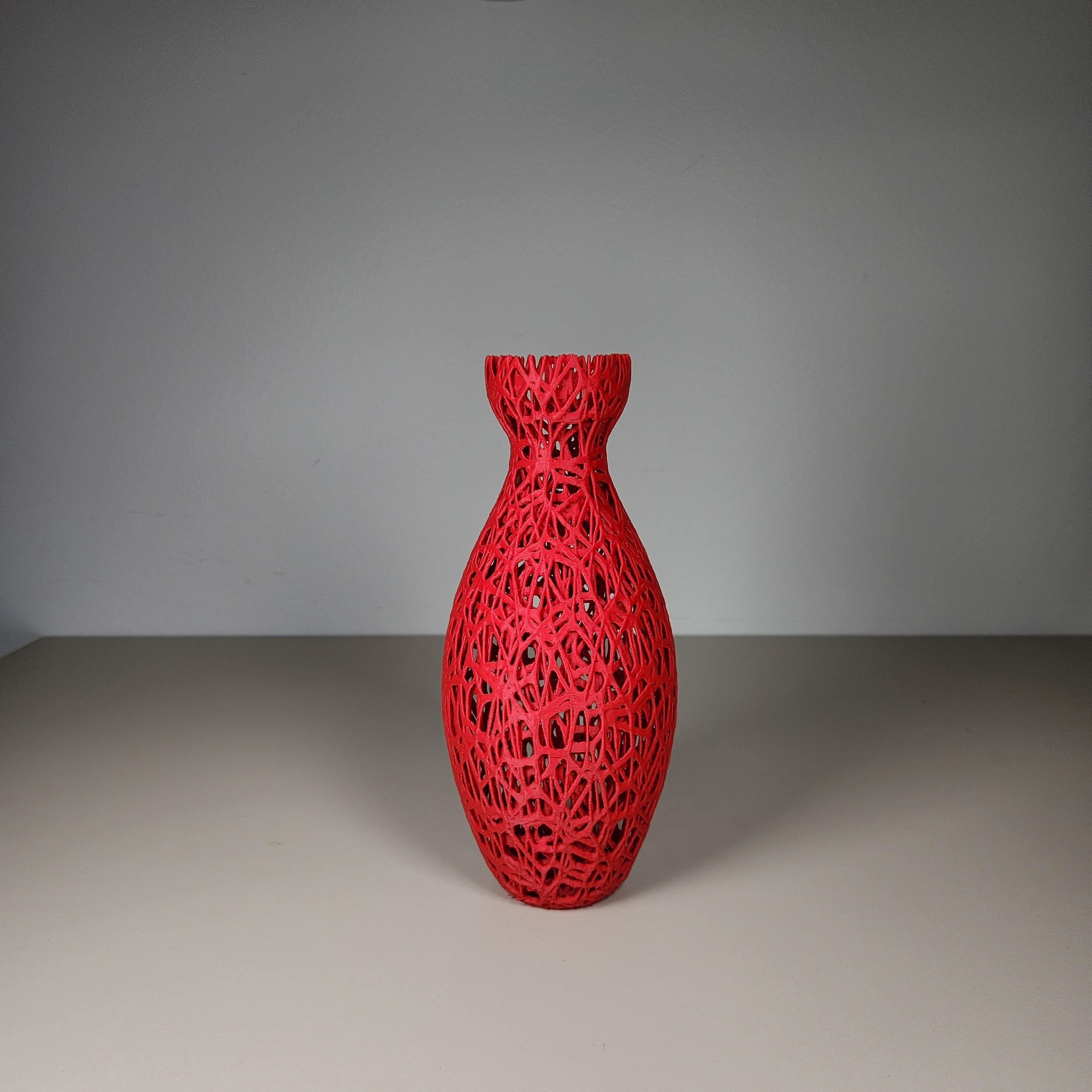 Messy Voronoi Vase 3d model