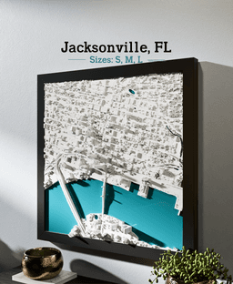Jacksonville, FL - L & XL 3d model