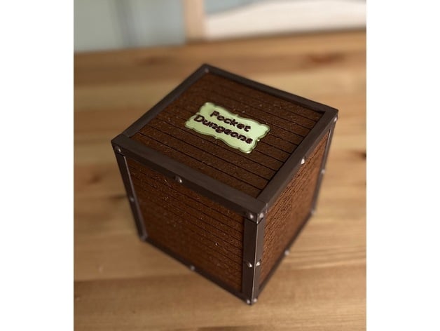 Pocket Dungeons Storage Chest 3d model
