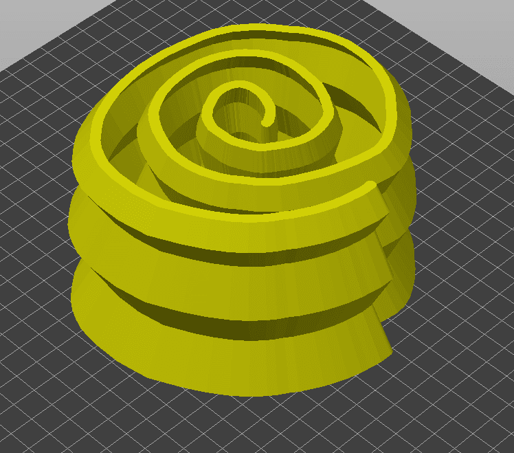 Freehand Spiral 3d model