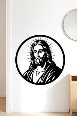 Jesus Wall Art, Wall Decor, Home Decor 3d model