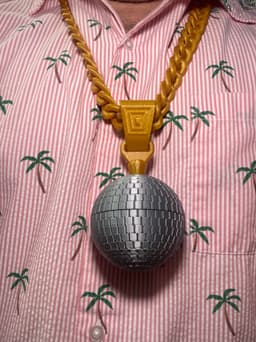 The Disco Ball Necklace 3d model