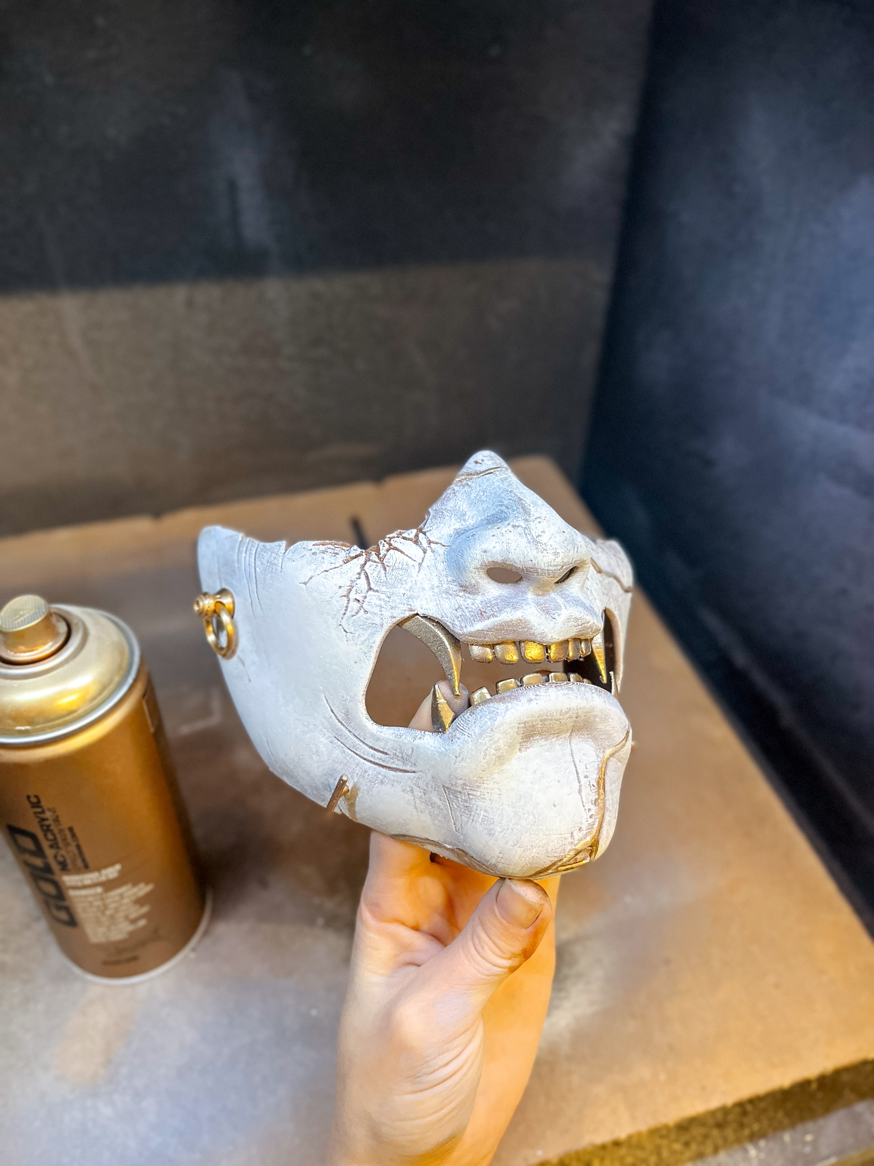 Ghost of Yotei Samurai Mask 3d model