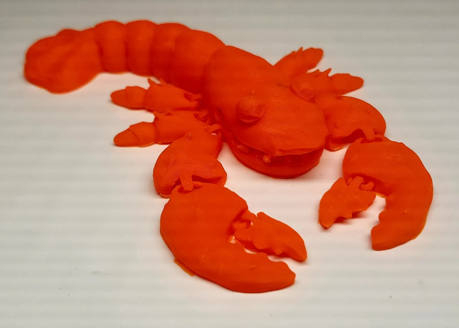 Articulated lobster 3d model