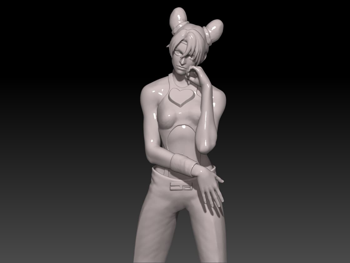 Kujo_Jolyne.stl 3d model