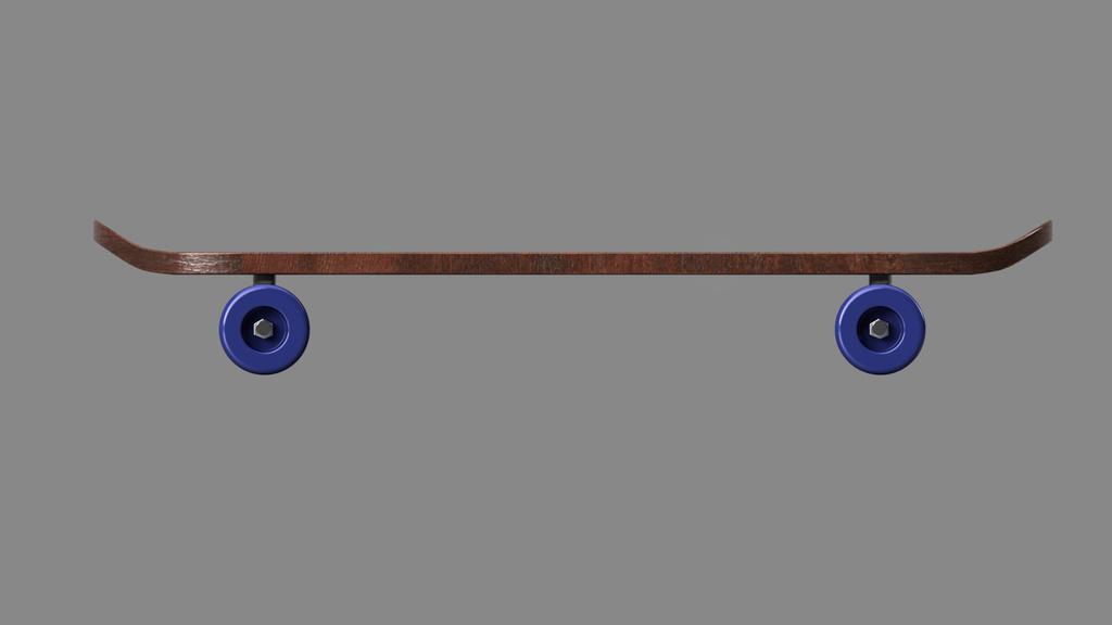 Skateboard Model 3d model