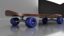 Skateboard Model 3d model