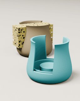 Kitchen Sponge Holder Version 3 3d model
