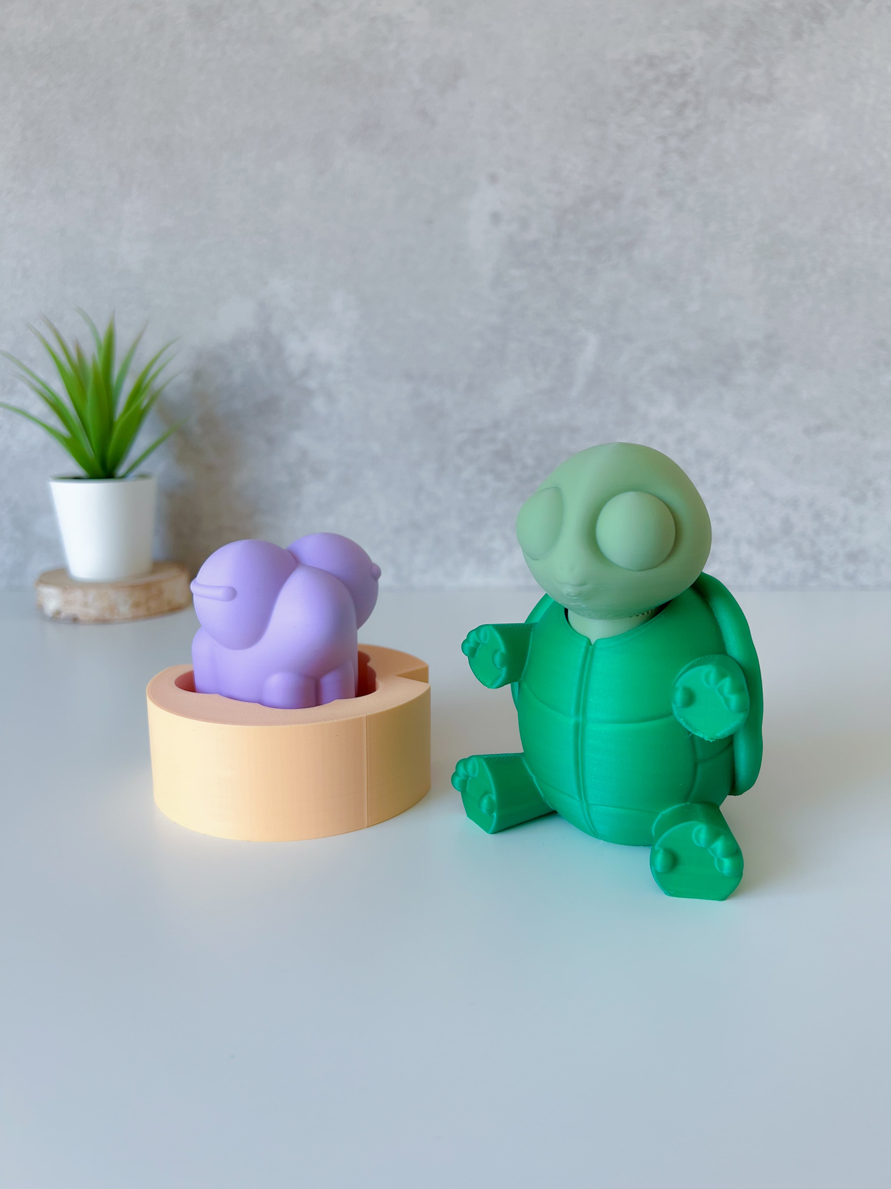Jumpy Frog Fidget 3d model