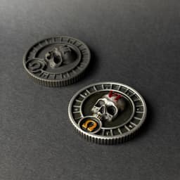 Skull token (40mm) 3d model